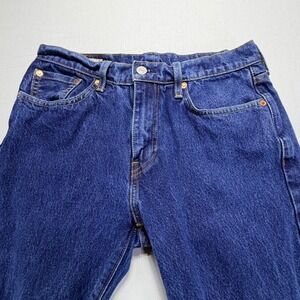 Levi's 502 Original Fit Dark Wash Denim Jeans‎ Mens Size W30 L32